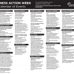 Homelessness Action Week calendar